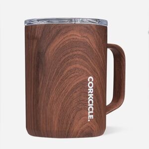 CORKCICLE 16oz Classic Coffee Mug – Walnut Wood – New With Tag